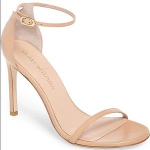 Stuart Weitzman Nudist Ankle Strap Sandals